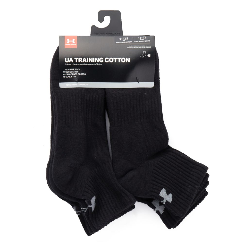 Under armour men's charged cotton 2.0 quarter outlet socks