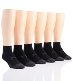 Performance Tech Lo Cut Socks - 6 Pack Black XL