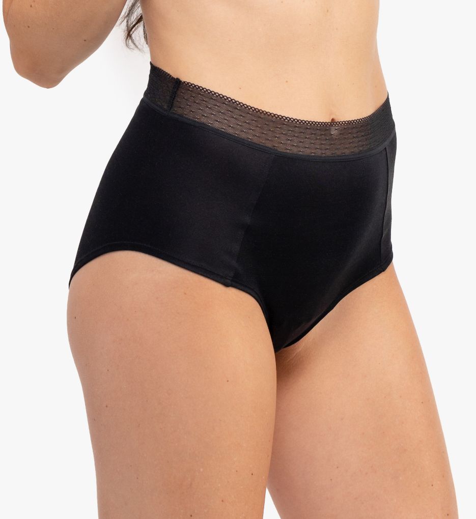 High Waist Silk Brief Panty