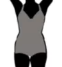 Va Bien Minus Touch Vintage Long Torso Bodysuit 1260 - Image 4