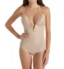 Va Bien Ultra Lift Plunge Satin Panel Bodysuit 1500 - Image 1