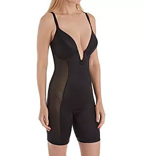 Ultra Lift Low Plunge Long Leg Bodysuit Black 36C