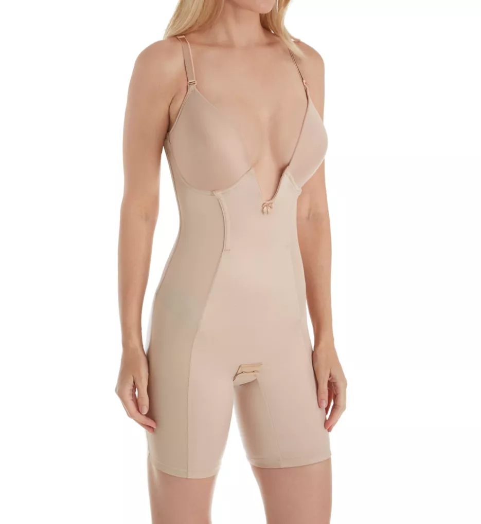 Va Bien Women's Ultra Lift Strapless Low Back Bodysuit 1570 38D Nude at   Women's Clothing store: Shapewear Bodysuits