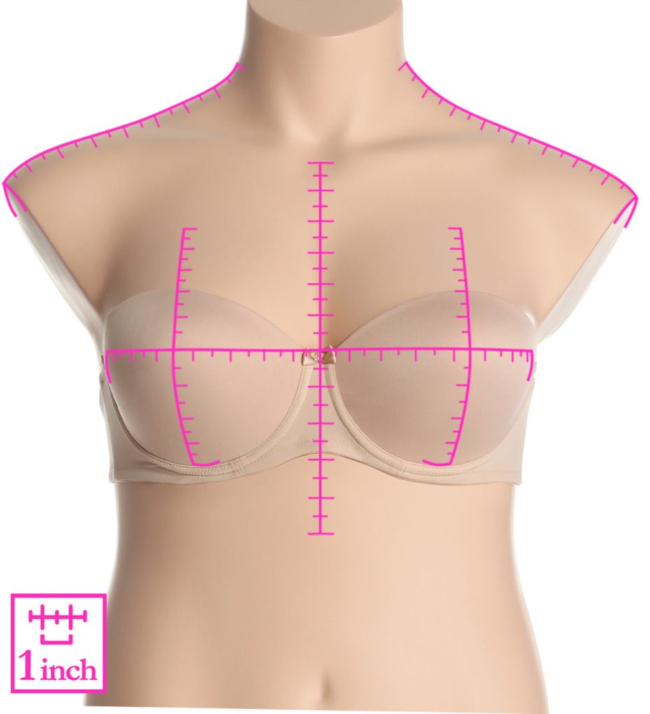 Va Bien Ultra Lift Full Cup Strapless Bra 1506 - Image 3