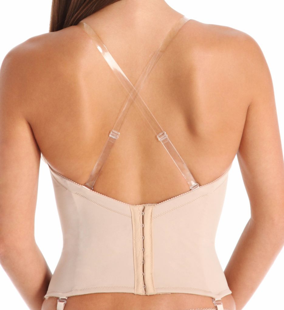 Ultra Lift Smooth Strapless Low Back Bustier-bs