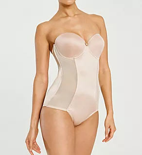 Ultra Lift Strapless Low Back Bodysuit Nude 34B