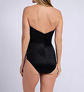 Ultra Lift Strapless Low Back Bodysuit Black 34B