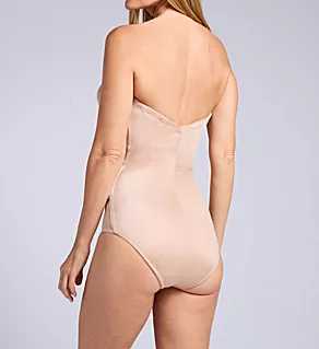 Ultra Lift Strapless Low Back Bodysuit Nude 34B