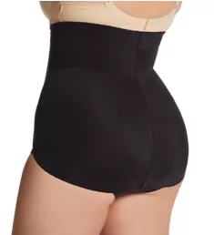 Plus Fanny Fabulous High Waist Shaping Brief Black 2X