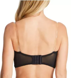 Marquise Strapless Low Back Longline Bra Black/Gold 38B