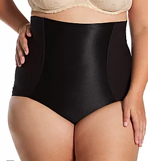 Plus Size Minus Touch High Waist Brief Black 6X