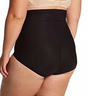 Plus Size Minus Touch High Waist Brief Black 6X