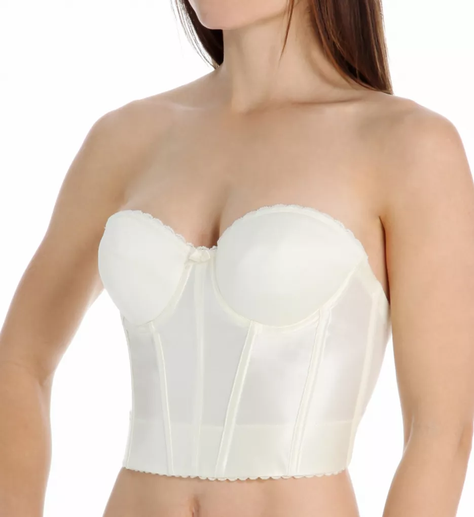 Smooth Satin Hourglass Bustier