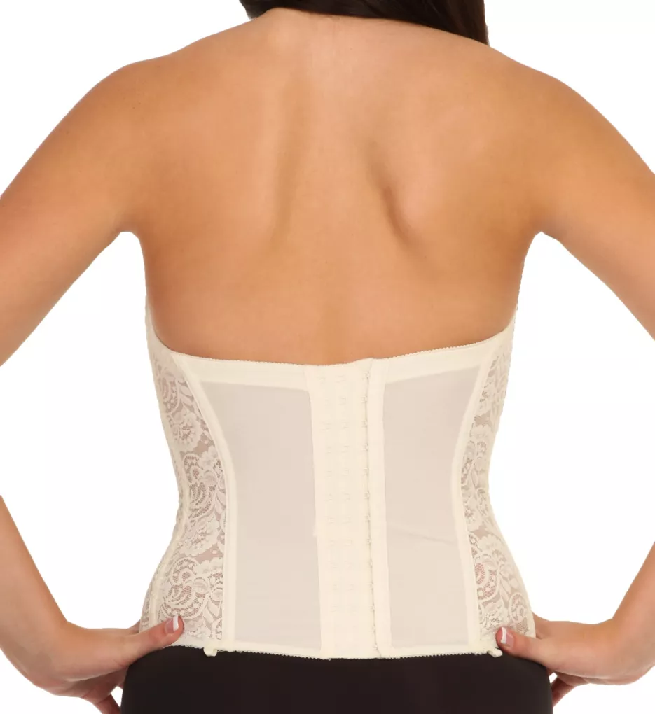 Lace Hourglass Waist Cincher with Garters