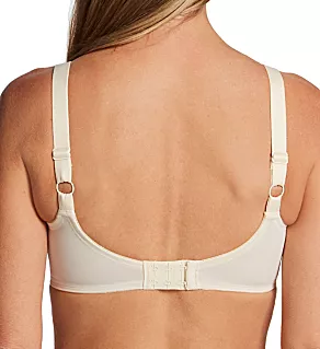 Vintage Fit Unlined Minimizer Underwire Bra Pearl/Champagne 34D