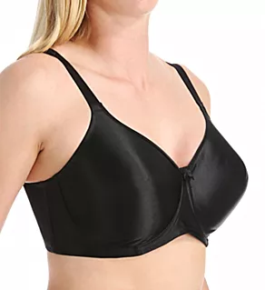 Vintage Fit Minimizer Underwire T-Shirt Bra Black 34B