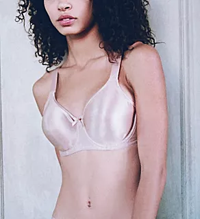 Vintage Fit Minimizer Underwire T-Shirt Bra Nude 34E