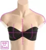 Va Bien Lace Band Strapless Push Up Bra 6162 - Image 3