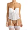 Va Bien Lace Low Plunge Bustier with Garters 6163 - Image 1