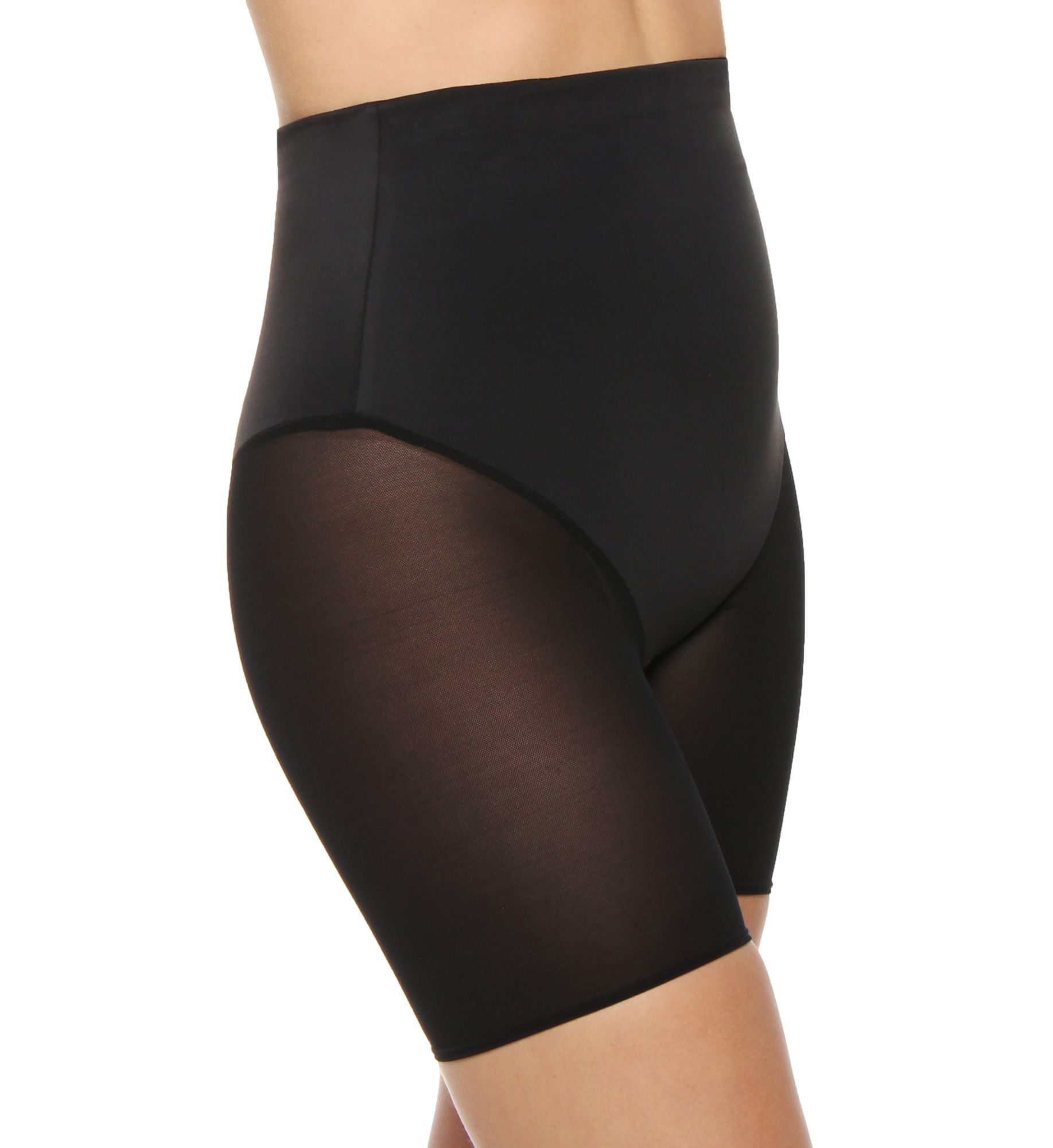 Va Bien Women's Smooth Couture High Waist Long Leg Shaper in Black | Size: 2X | HerRoom.com