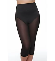 Smooth Couture High Waist Shaping Capri Tights Black S