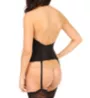 Va Bien Lace Plunge Low Back Bustier with Garters 6363 - Image 2