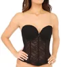 Va Bien Lace Low Back Bustier with Garters 7474 - Image 4