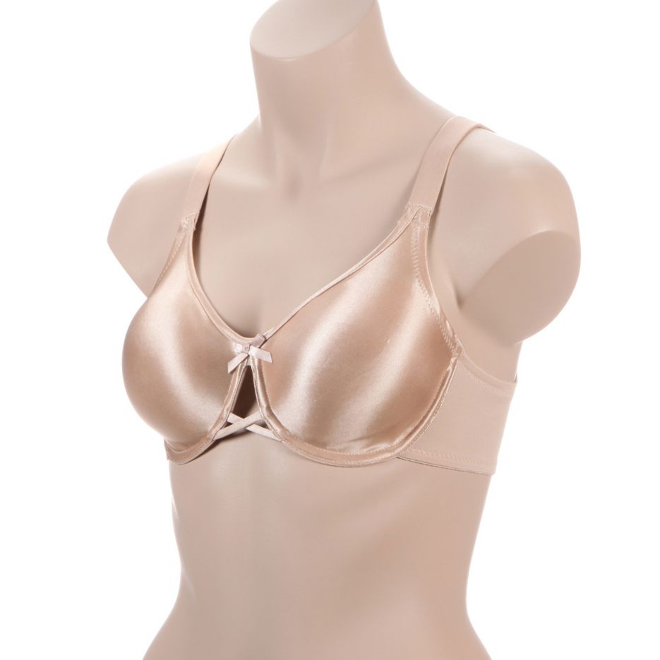 Women's Va Bien 601 Vintage Fit Unlined Minimizer Underwire Bra (Nude 36B)  