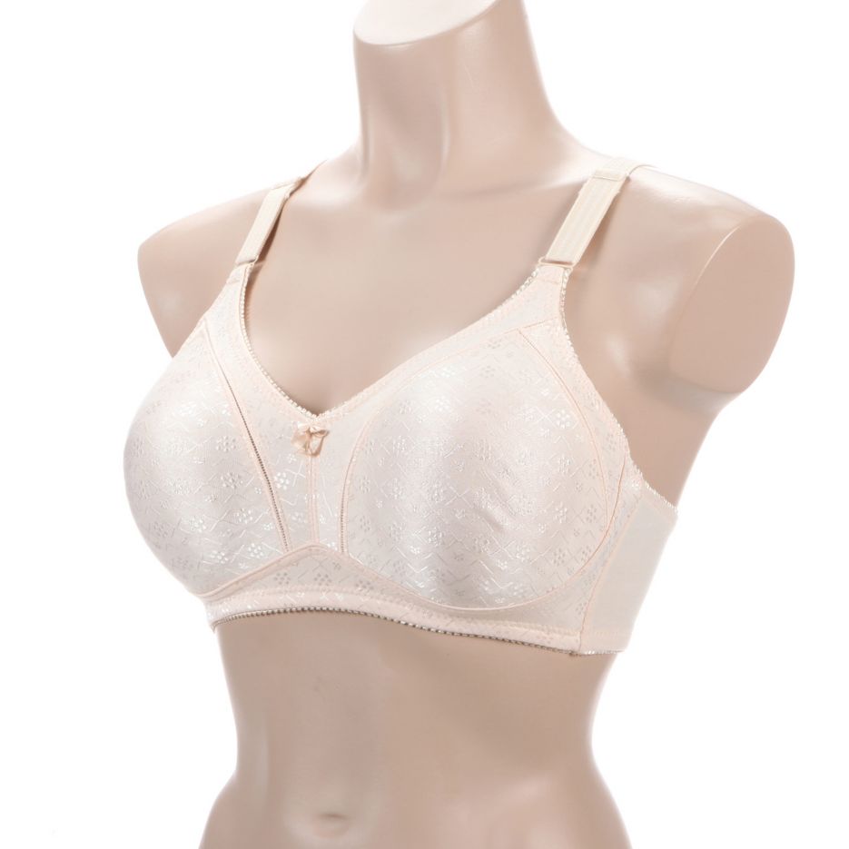 Soft Cup Jacquard Bra Nude 44DD