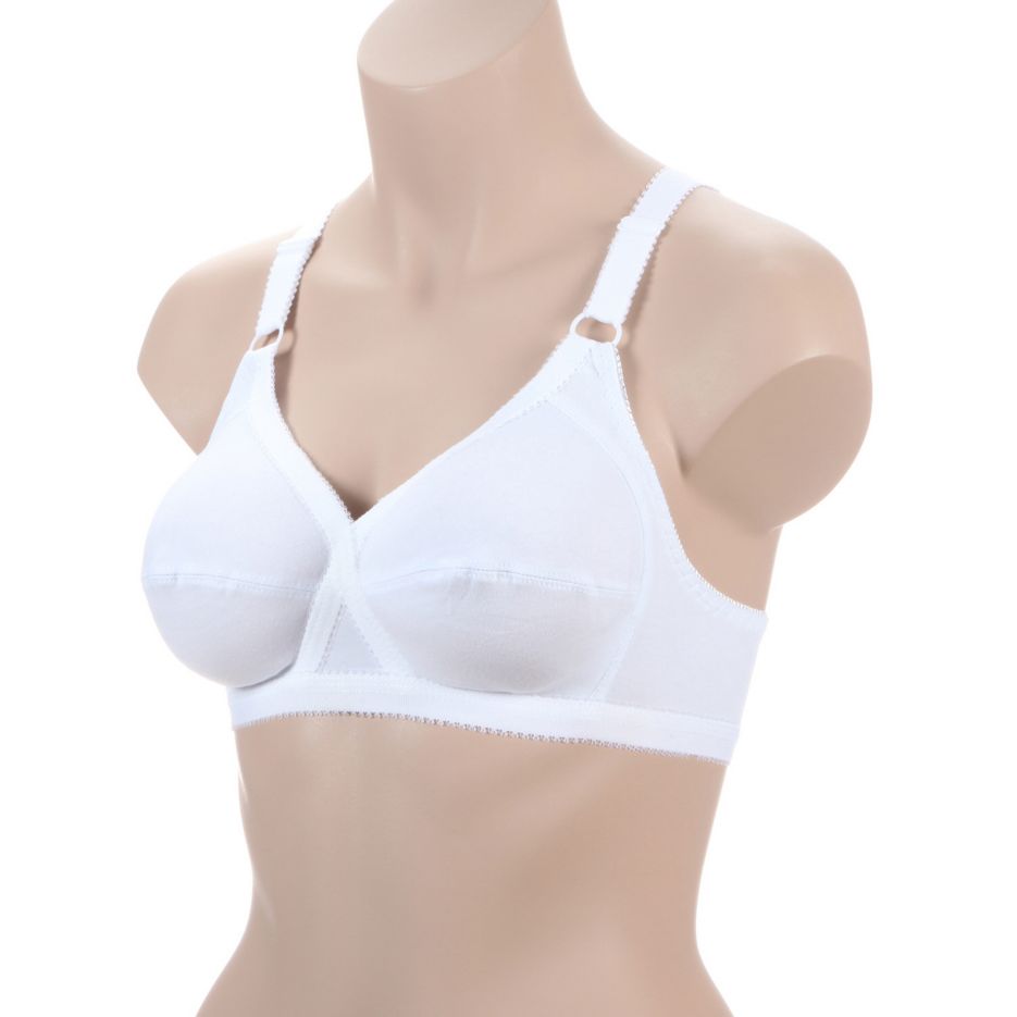 Cotton Criss Cross Soft Cup Bra