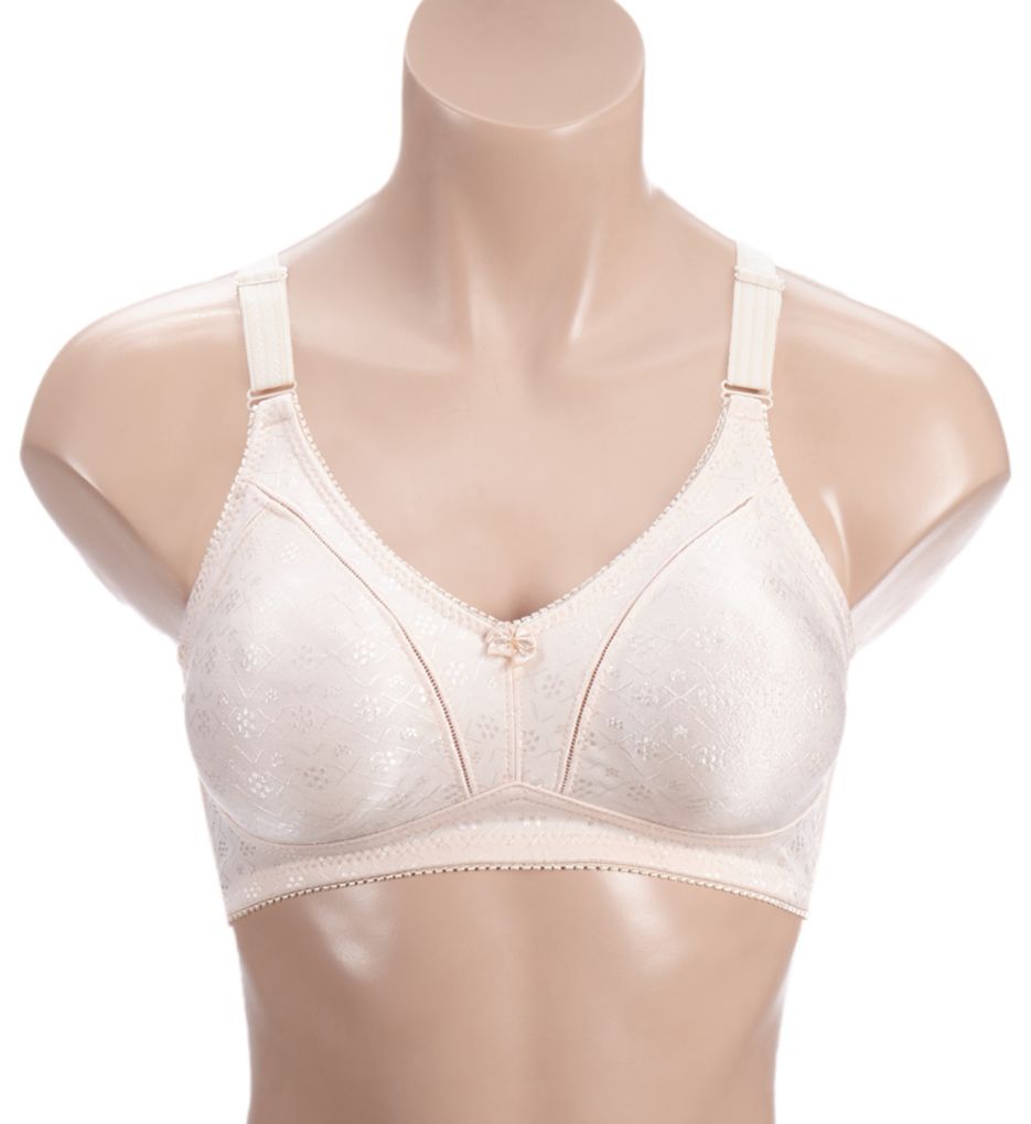 Valmont Soft Cup Jacquard Bra Nude 44DD  - Image 1