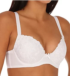 Molded Lift Push Up Underwire Bra White 34D