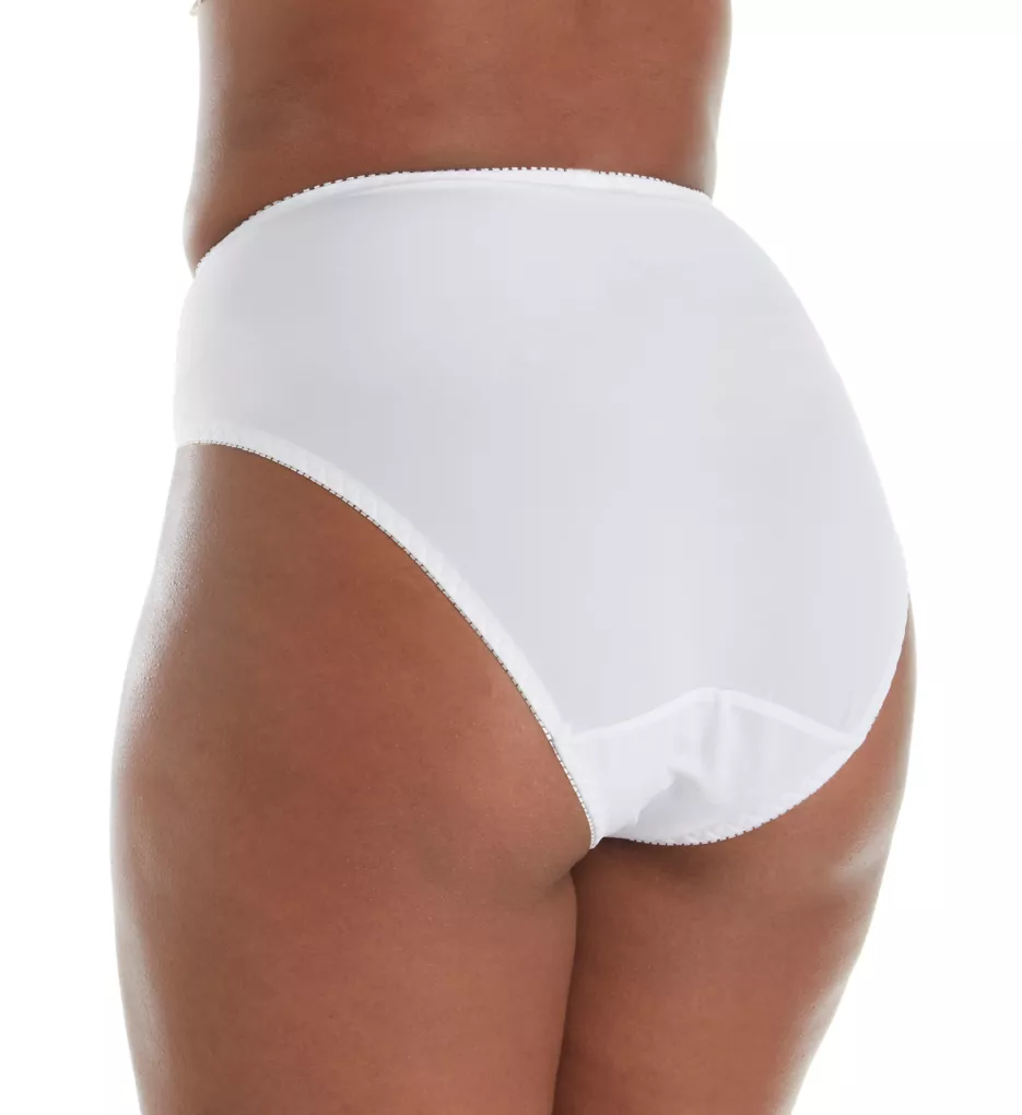 Embroidered Brief Panty White 12