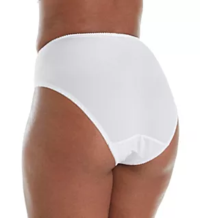 Embroidered Brief Panty White 7