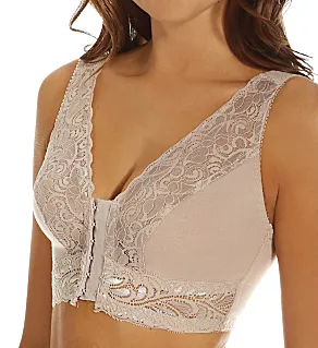Front Hook Leisure Bra Beige 46B