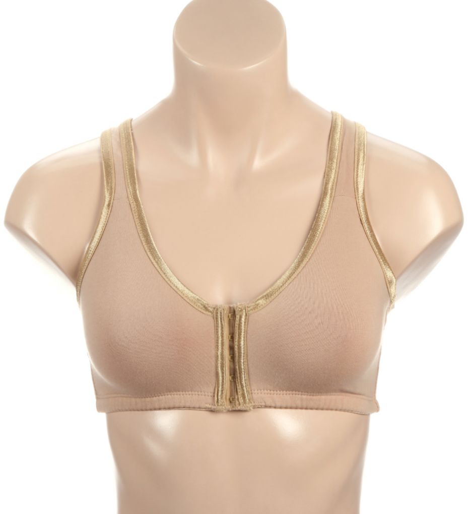 Valmont Satin Trim Front Closure Soft Bra 45801 - Image 1