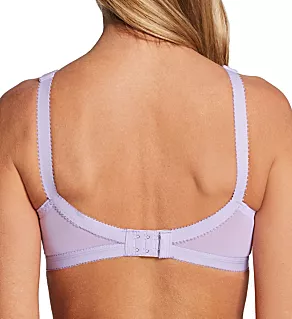 Lace Criss Cross Soft Cup Bra Lilac 44B