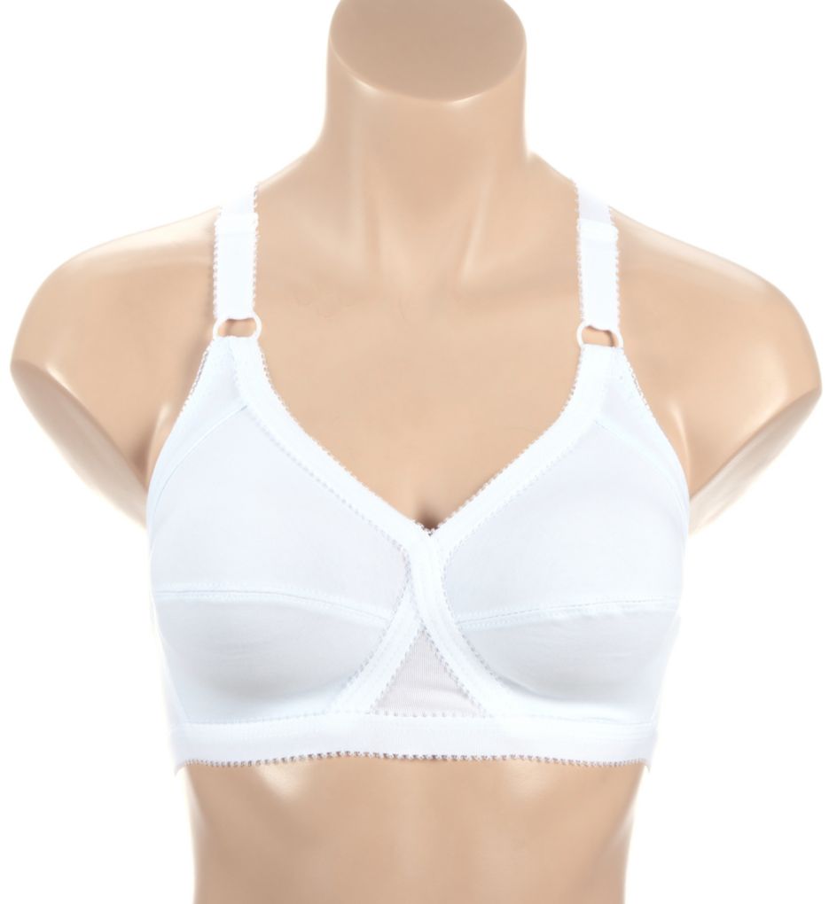 Cotton Criss Cross Soft Cup Bra