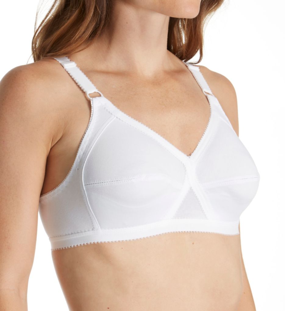 Bali bra. Size 42D. Brand new with tags. Color white. Can cross