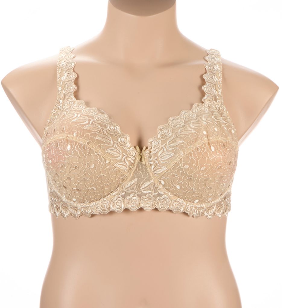 Valmont Embroidered Lace Underwire Bra 8320 - Image 1