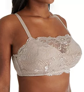 Cami Wireless Bra with Lace Trim Nude 42B