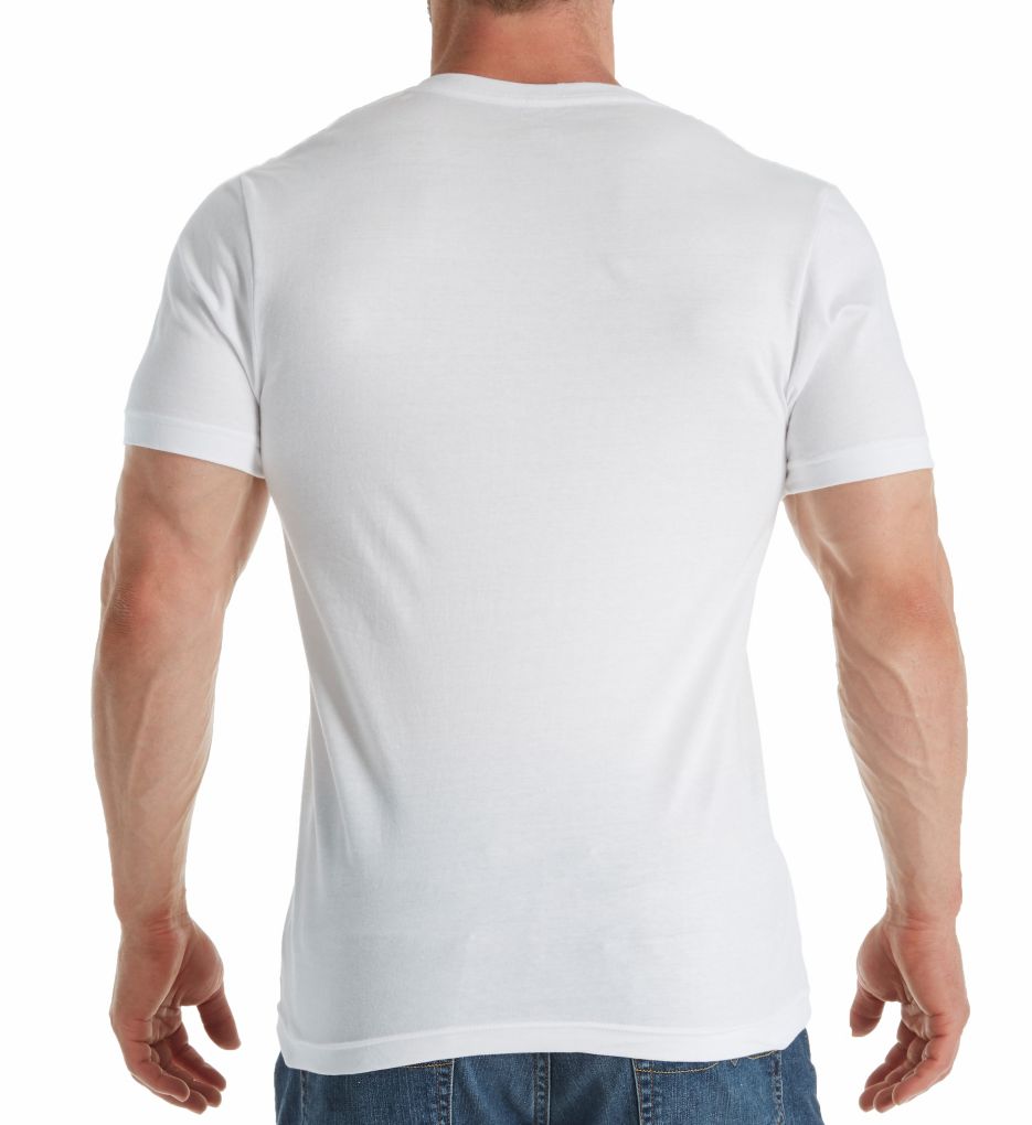 100% Cotton V Neck T-Shirt - 3 Pack
