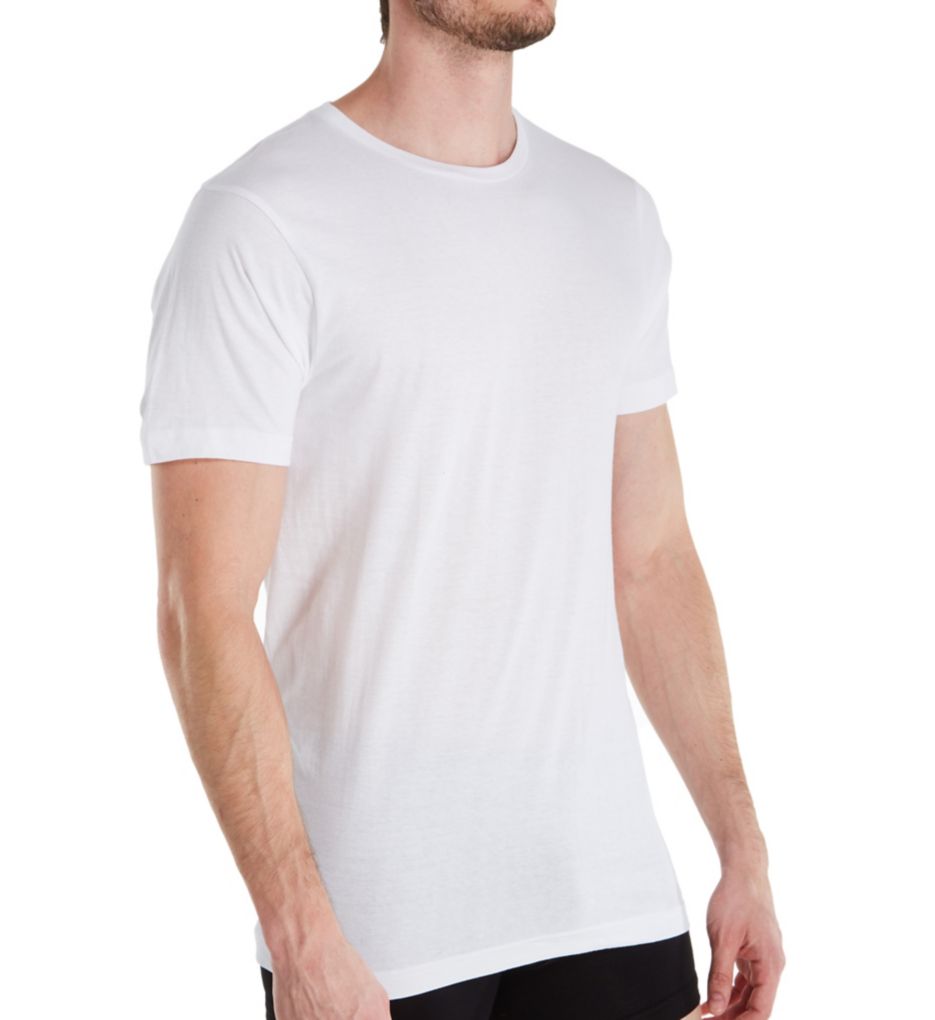 Essentials Cotton Crew Neck T-Shirts - 5 Pack