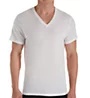 Van Heusen 100% Cotton V-Neck T-Shirt - 4 Pack 00CPT11Z - Image 1