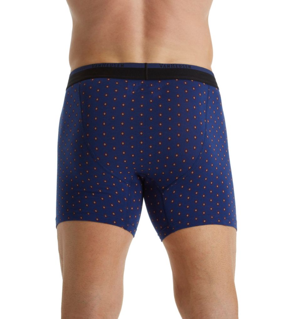 Men's Cotton Stretch Printed Boxer Brief