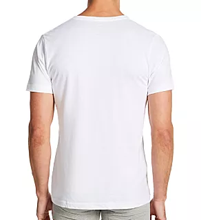 100% Cotton V-Neck T-Shirt - 4 Pack