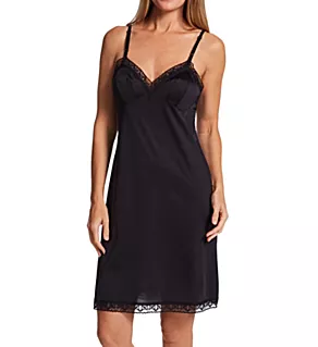 Rosette 22 Inch Lace Full Slip Midnight Black 34