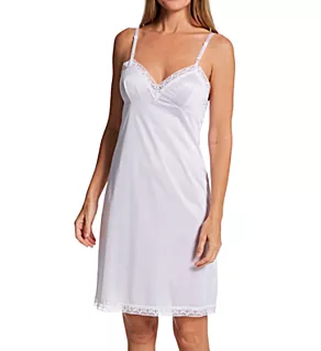 Rosette 22 Inch Lace Full Slip Star White 34