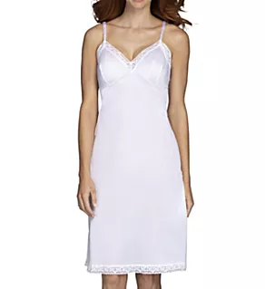 Rosette 24 Inch Lace Full Slip Star White 38