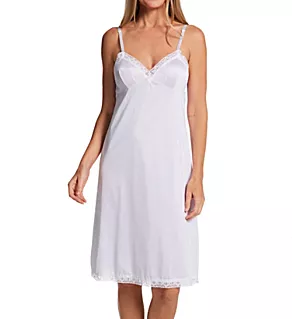 Rosette 26 Inch Lace Full Slip Star White 34